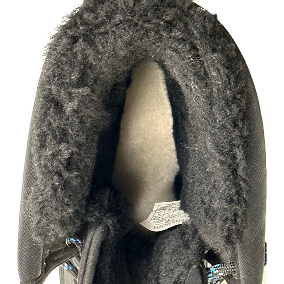 Koolaburra by UGG Deza Lace-Up Utility Boots Womens Size 8 Black Suede New $120 - Picture 11 of 14